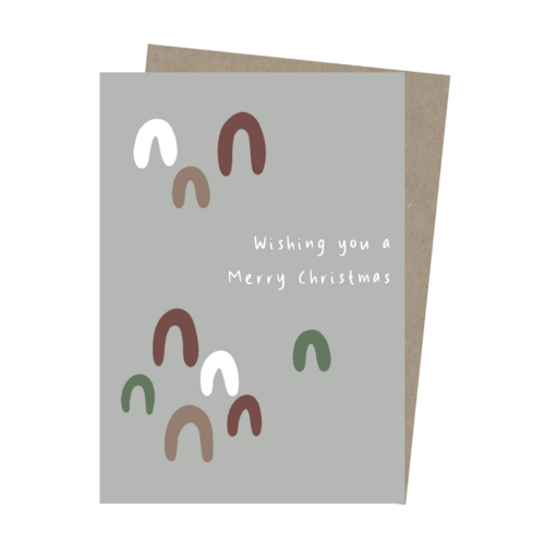 Paperbark Prints Aboriginal Art Gift Card - Merry Christmas