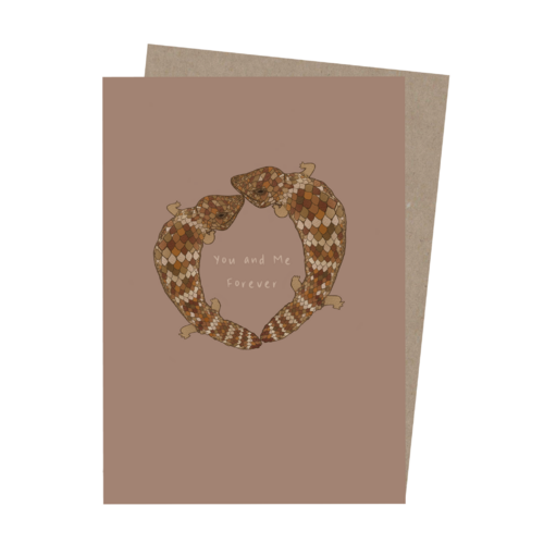 Paperbark Prints Aboriginal Art Gift Card - You and Me Forever