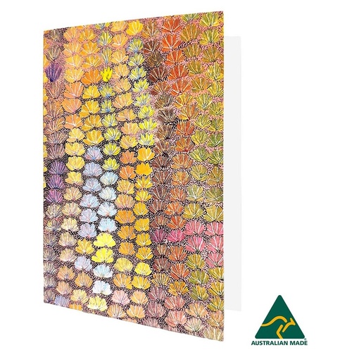 Utopia Aboriginal Dot Art Gift Card - Bush Medicine 