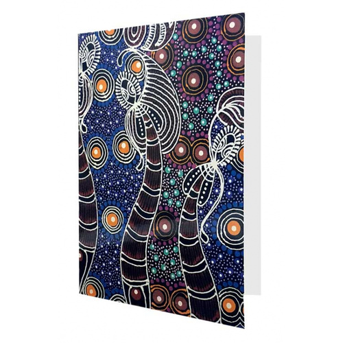 Utopia Aboriginal Dot Art Gift Card - Dreamtime Sisters