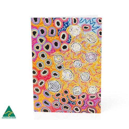 Warlukurlangu Aboriginal Art  Giftcard - Mina Mina Dreaming