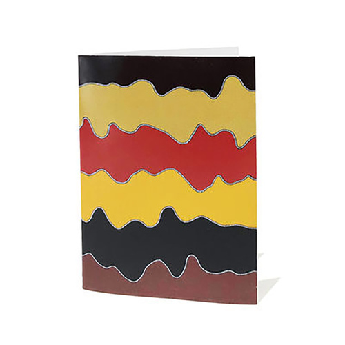 Yindi Artz Aboriginal Art Giftcard & Envelope - Earthlines