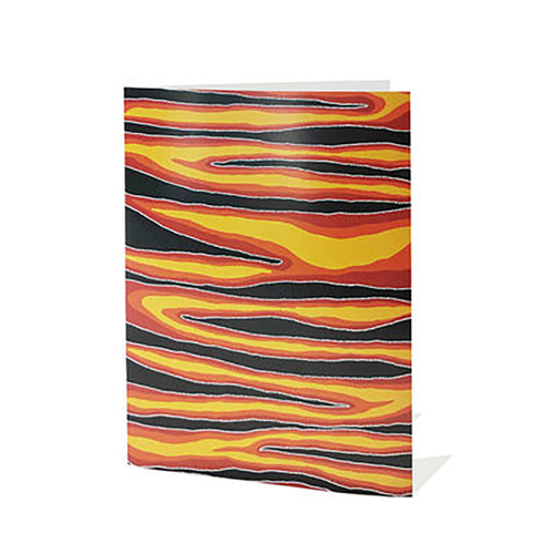 Yindi Artz Aboriginal Art Giftcard & Envelope - Fire Dreaming