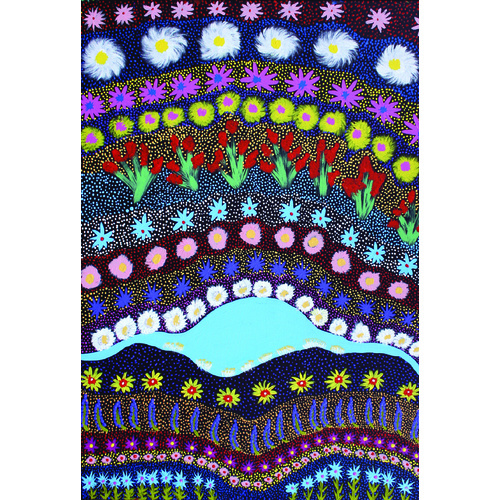 Aboriginal Dot Art Mini Giftcard Set (5) - Mission Days