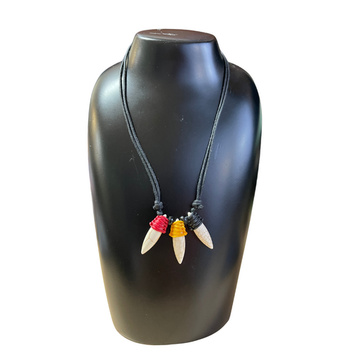 3pce Bone adjustable Aboriginal Necklace