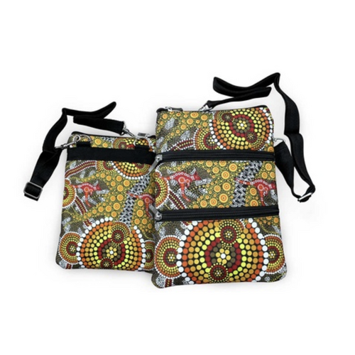 Bunabiri Dreaming Collection 3Zip Bag - Colours of the Land