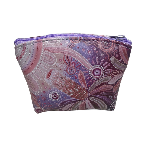 Chern'ee Sutton Leather Coin Purse/Keychain (12cm x 9cm) - Banksia