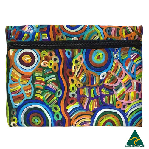 Utopia Aboriginal Dot Art Zipped Neoprene Case - My Mother's Story