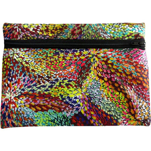 Utopia Aboriginal Dot Art Zipped Neoprene Case - Firesparks