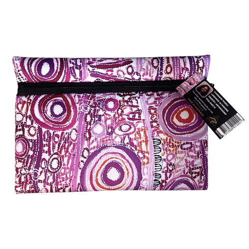 Utopia Aboriginal Zipped Neoprene Pencil Case - Awelye