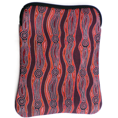 Yijan Aboriginal Art Neoprene iPad Cover - Water Dreaming