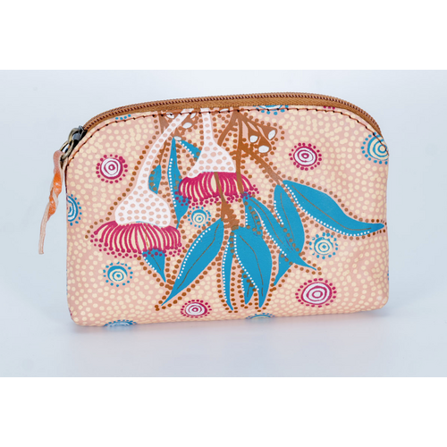 By Meeka Genuine Leather Coin Purse (11cm x 7.5cm) - Gumflowers