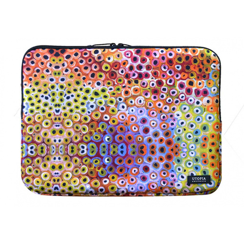 Utopia Aboriginal Art Neoprene Laptop Sleeve - Soakage