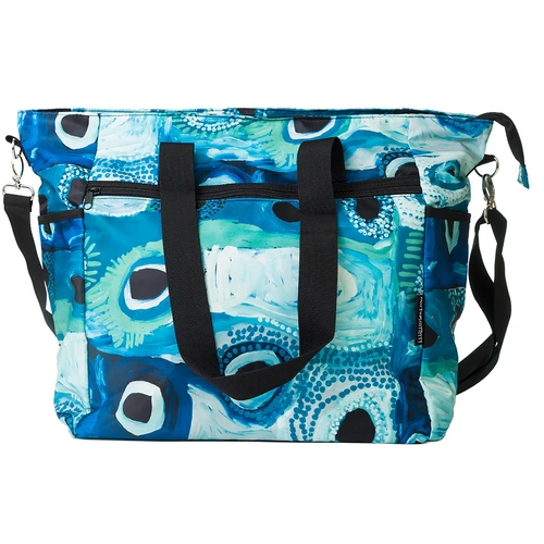 Martumili Aboriginal Art Large Travel Bag - Untitled