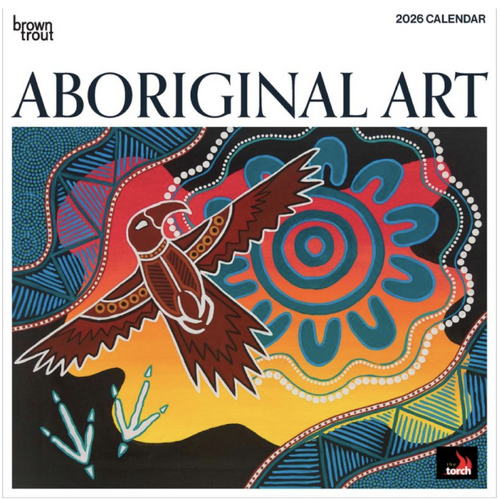 the Torch Aboriginal Art 2026 Calendar - Square