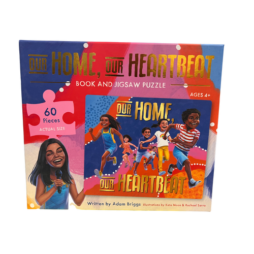 Our Home, Our Heartbeat Book & 60pce Puzzle Set - Aboriginal Children's Book