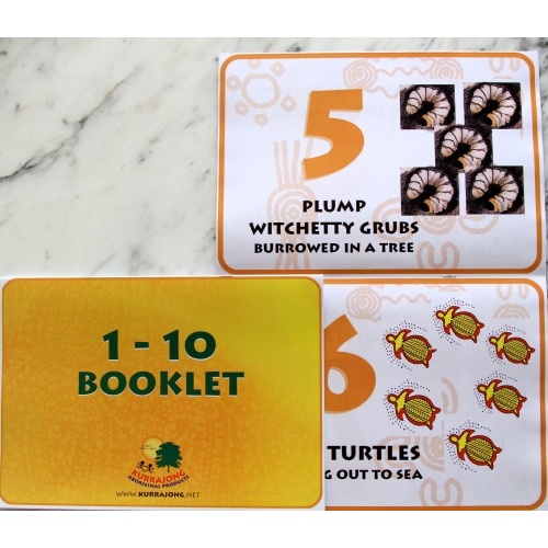 Aboriginal Educational Resource - 1 to 10 Counting and Rhyming Booklet