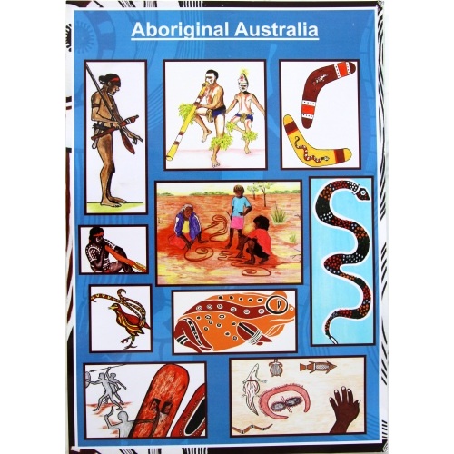 Aboriginal Australia A3 Laminated Poster