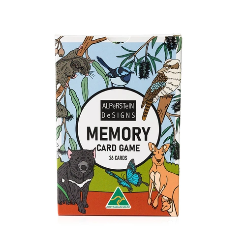 Australian Wildlife Memory Card Game