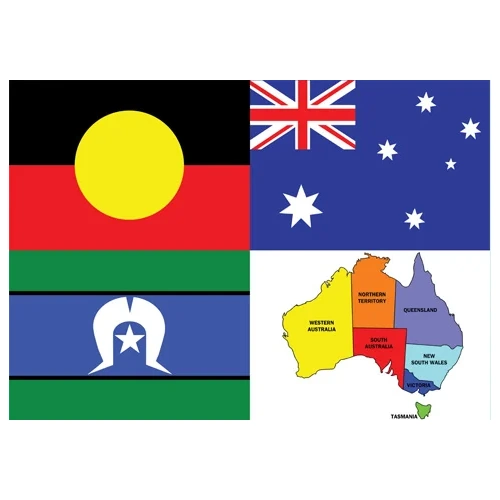 OUR COUNTRY - Plato 24pce Aboriginal Art Wooden Puzzle