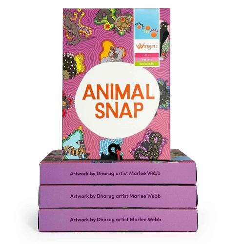 Wingaru Education Animal Snap Cards [40]