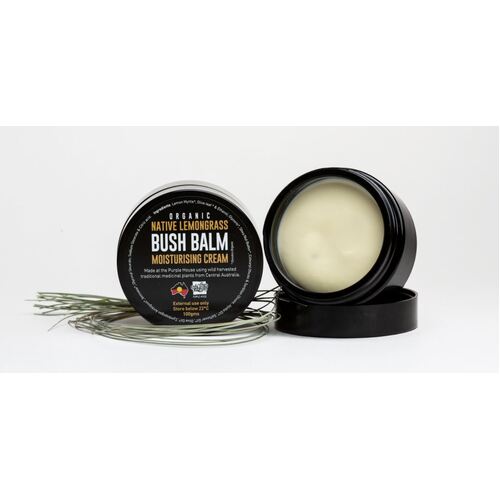 Native Lemongrass Bush Balm Face & Body Moisturising Cream 100g