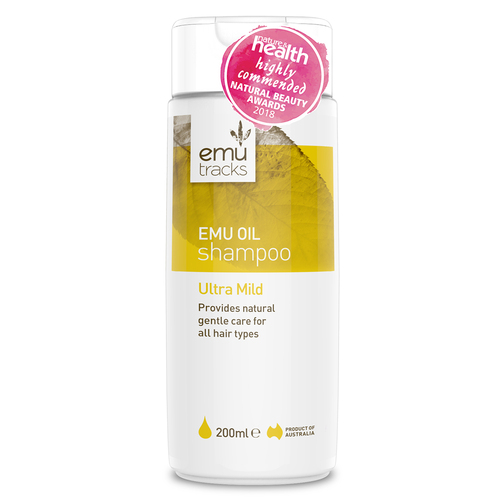 Emu Tracks Emu Oil Ultra Mild Shampoo (200mls)