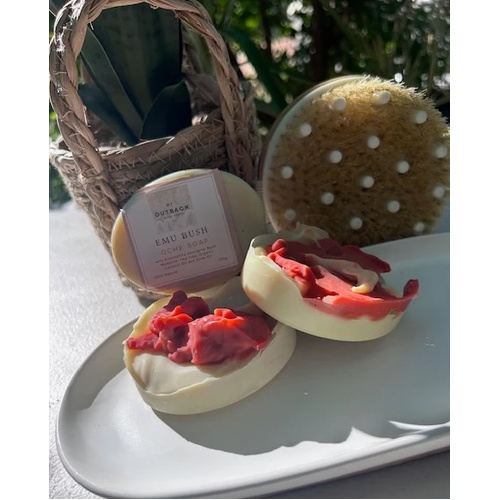 My Outback Bush Soap EMU BUSH Cluster Bush Soap GIFT PACK (3) (230g) - Eremophila Eucalyptus