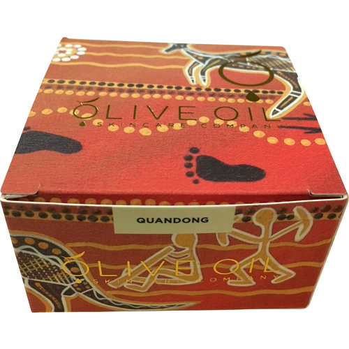 Australian Made Quandong Olive Oil Soap Bar 100g