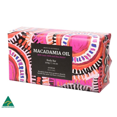 Handmade Soap - Macadamia Oil Body Bar (200g)