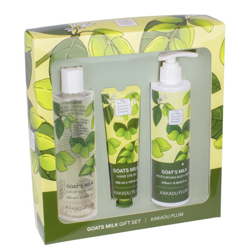 Finger Lime - The Australian Cosmetic Co Goats Milk Gift Set (3pce) 