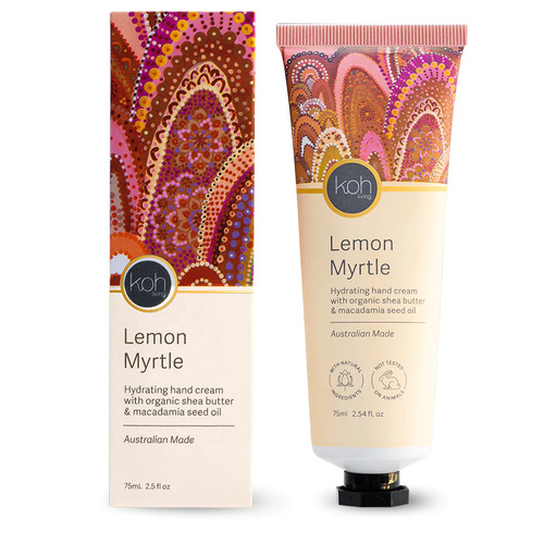 Koh Living Aboriginal Native Lemon Myrtle Handcream (75g) - Home