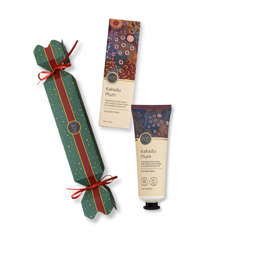 Koh Living Aboriginal XMAS Bon Bon with Kakadu Plum Handcream (75g) - Women's Dreaming