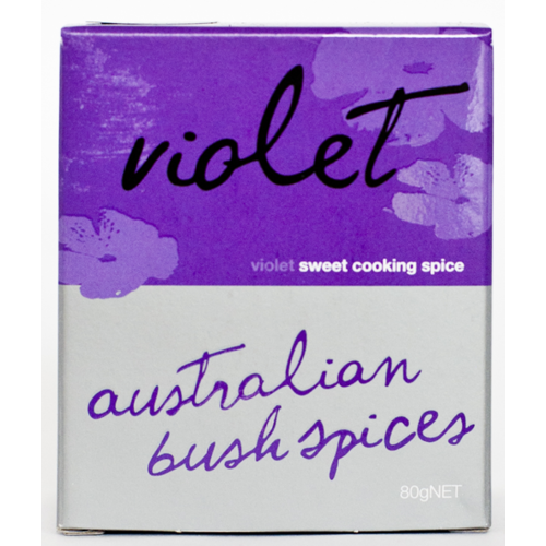 Australian Bush Spices Violet Sweet Cooking Spice - 80g