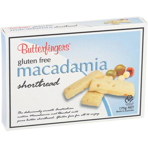 Butterfingers Macadamia Nut Gluten Free Shortbread (175g)