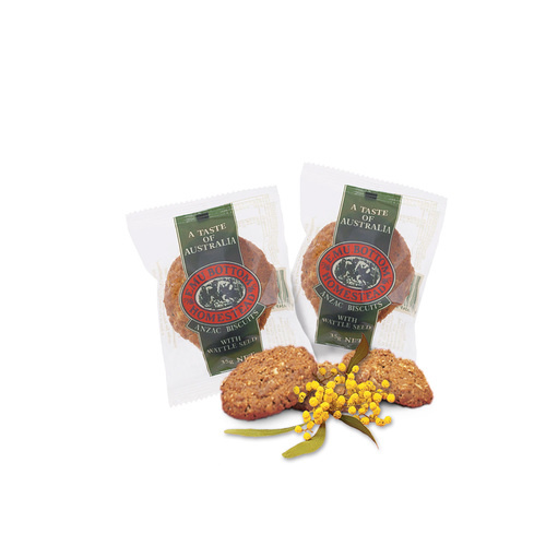 Anzac Wattleseed Biscuits (Twin Pack 35g)