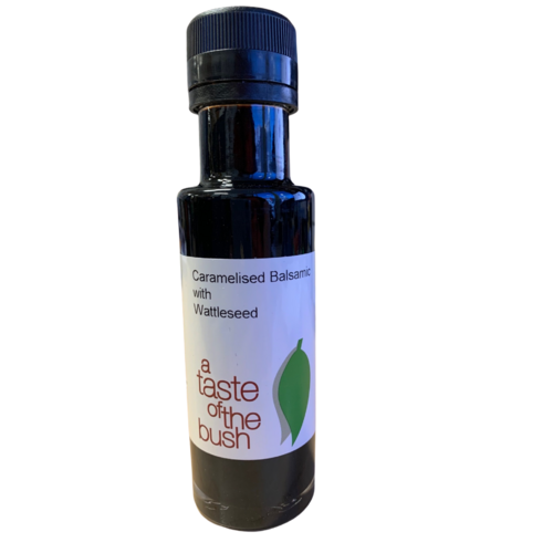 A Taste of the Bush Caramalised Balsamic Vinegar with Wattleseed (100mls)