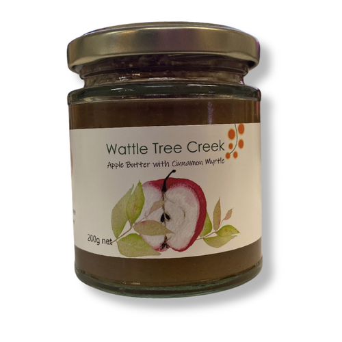 CLEARANCE Apple Butter with Cinnamon Myrtle (200g) - Wattle Tree Creek [BB OCT 26]
