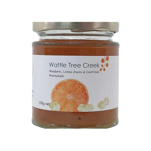 CLEARANCE Mandarin Lemon Aspen Cointreau Marmalade (200g) - Wattle Tree Creek [BB AUG 26]