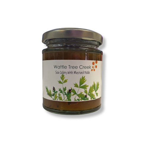 CLEARANCE Sea Celery Mustard Pickle (200g) - Wattle Tree Creek [BB 10/26]
