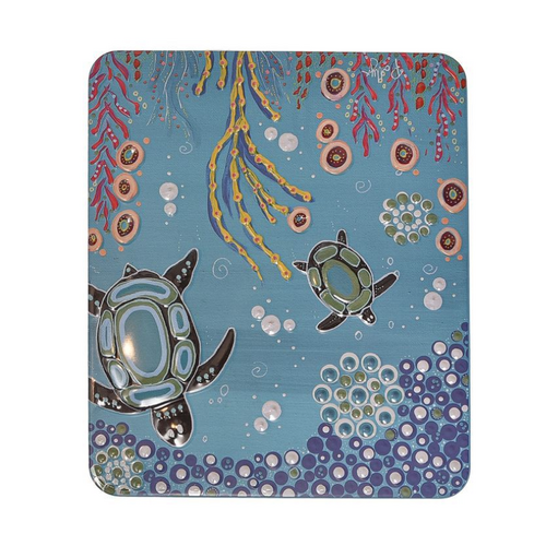 Turtle Jersey Caramel Fudge) 200g - Banksia Red Indigenous design Tin 