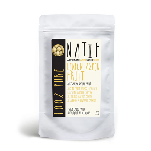 CLEARANCE - NATIF Lemon Aspen Fruit Freeze Dried (20g) [MARCH 2026]
