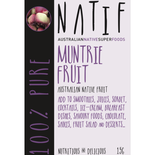 CLEARANCE - NATIF Muntrie Freeze Dried Whole Fruit (20g) 