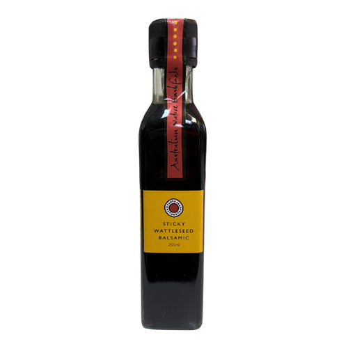 Sticky Wattleseed Balsamic (250mls) - Australian Native Bushfoods 