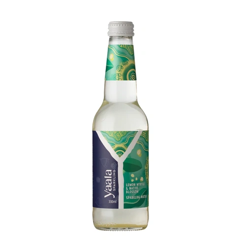Lemon Myrtle & Native Blossom Sparkling Water [330ml] - Yaala Sparkling