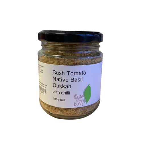 A Taste of the Bush Bush Tomato Native Basil Chilli Dukkah 100g