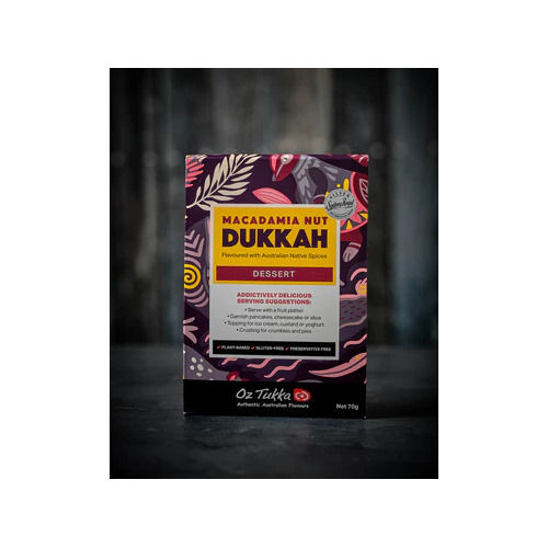 CLEARANCE - OzTukka Macadamia Nut Dukkah for Desserts (70g) 