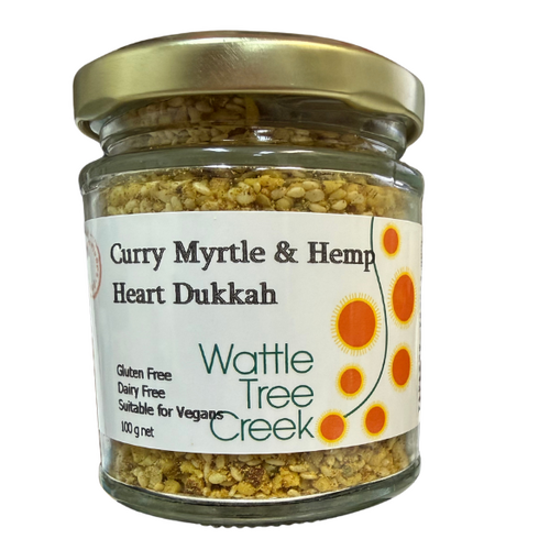 Wattle Tree Creek Curry Myrtle & Hemp Heart Dukkah 100g