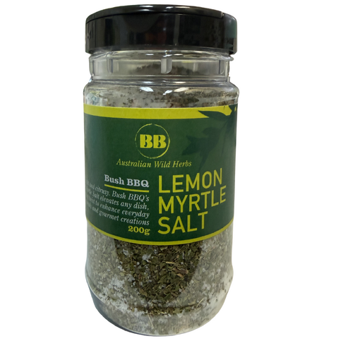 Bush BBQ Lemon Myrtle Salt Shaker (200g)