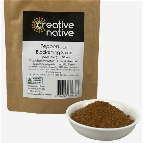 CLEARANCE - Creative Native Pepperleaf Blackening Spice (50g)